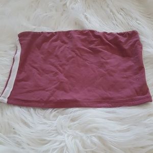 Tilly's magenta tube top